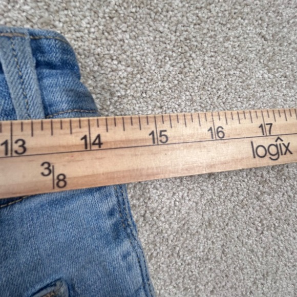 Levis 712 Slim Jeans Light Wash Blue Mid Rise Denim 29x27 - Picture 7 of 11